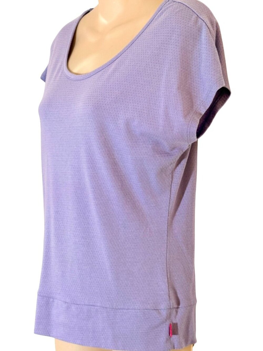 Ryka Lavender Open-Back Activewear Top Split Detail Womens Size M Workout Gym - Picture 6 of 8